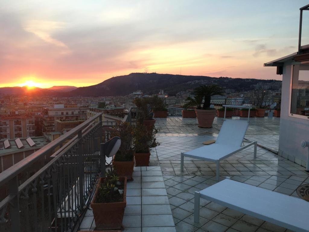 Apartment Terrazza Morghen Panoramic Rooftop Naples