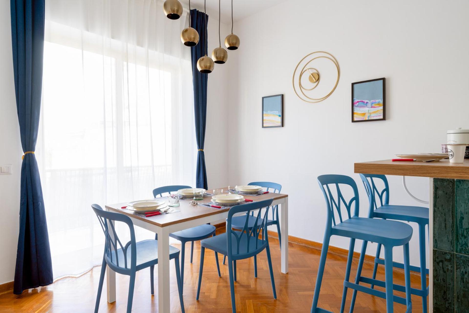 Apartment Blue&green Chiaia *