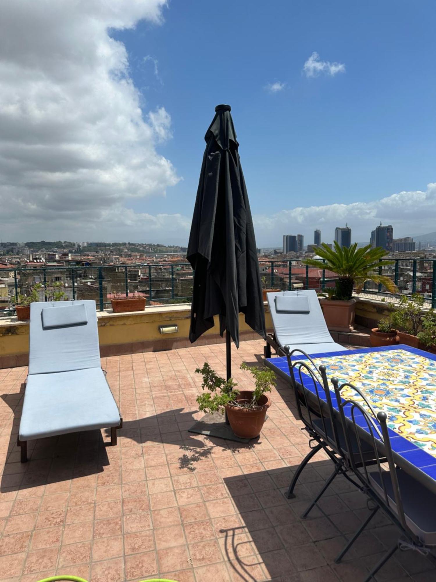 A Wonderful Penthouse In Apartment Naples