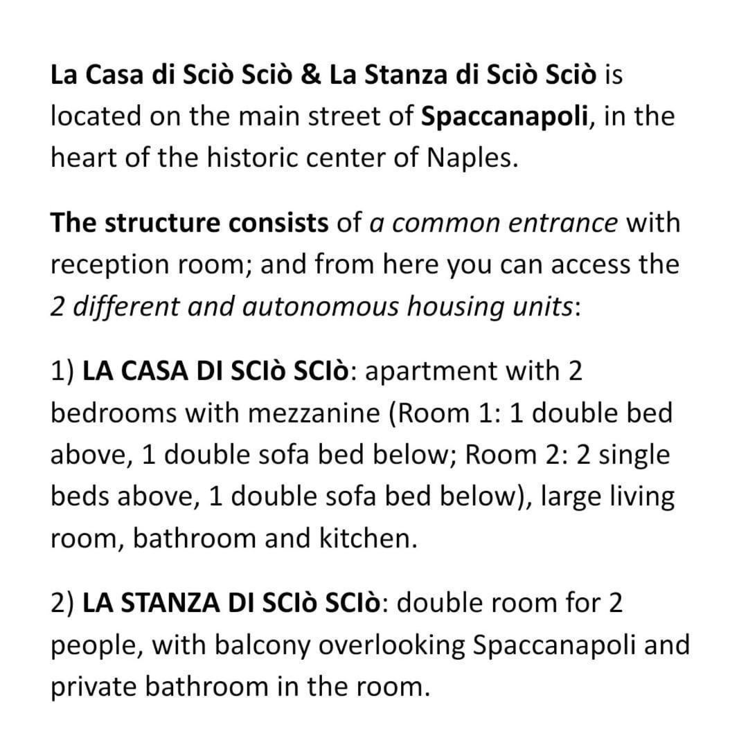 Apartment La Casa Di Scio Scio & La Stanza Di Scio Scio *