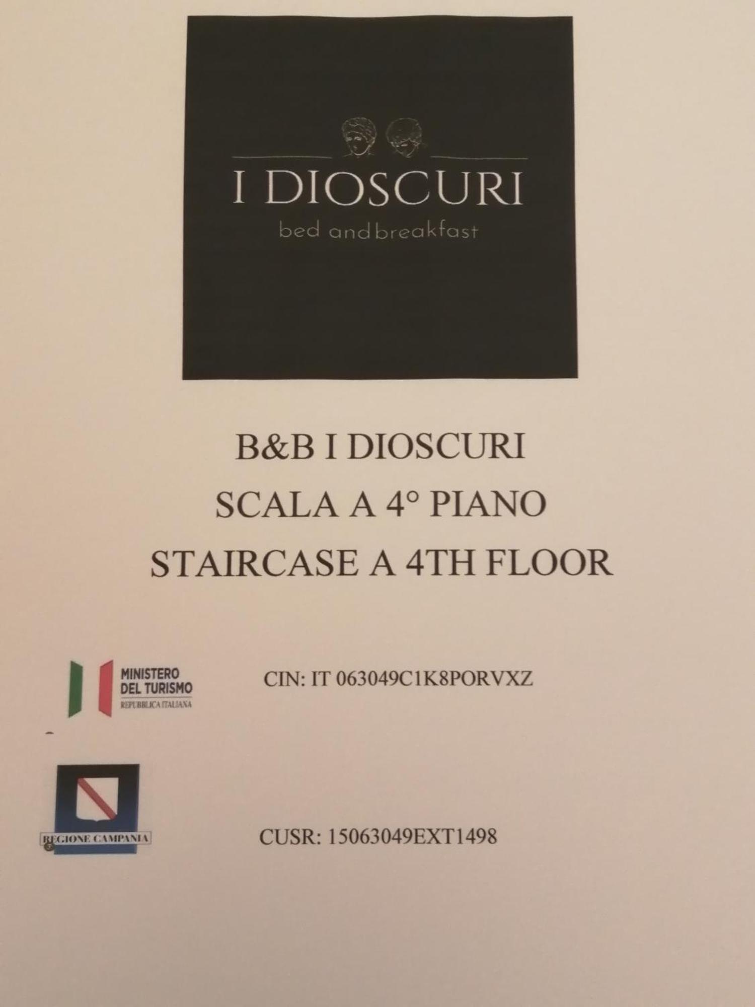 I Dioscuri Bed & Breakfast Naples