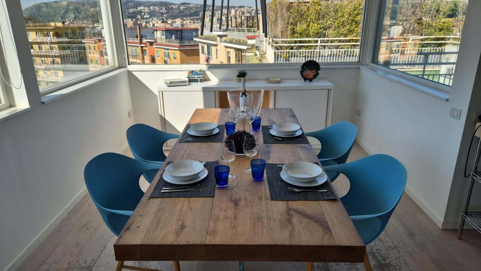 Terrazza Manu - Loft Suspended Over The City-vomero Naples