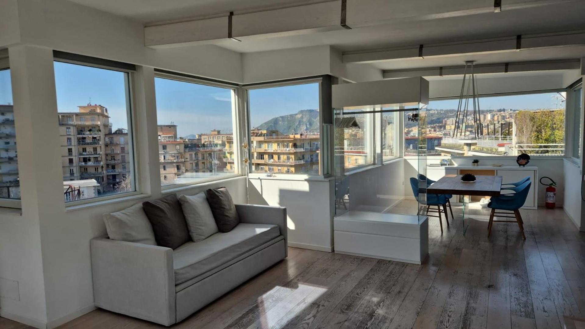 Terrazza Manu - Loft Suspended Over The City-vomero Apartment *