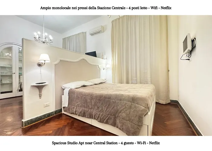 Metro Garibaldi - Loft Con Wifi E 4 Posti Letto Presso La Stazione Centrale Di Napoli