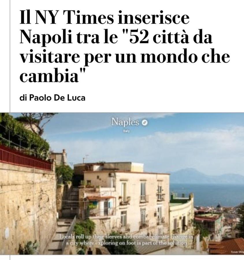 Stairway To Heaven With Private Terrace * Naples