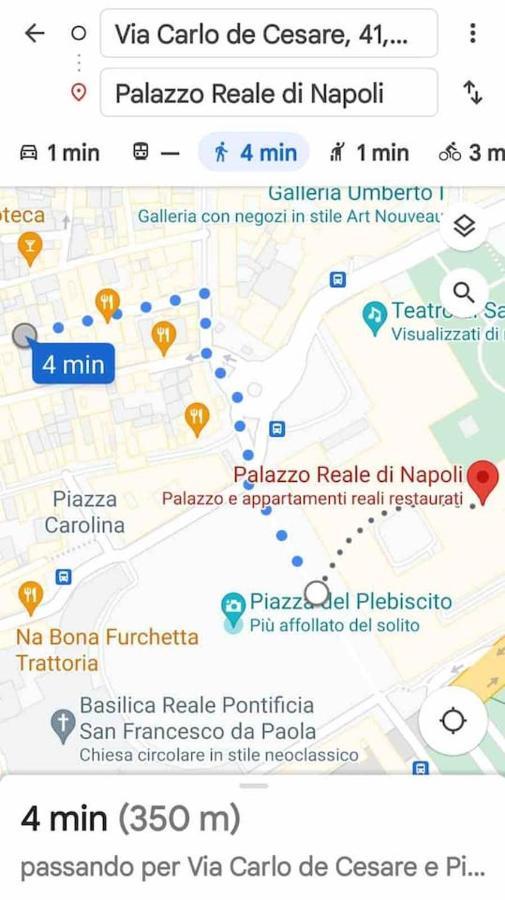 Traversa Toledo, Intero Al Plebiscito Naples