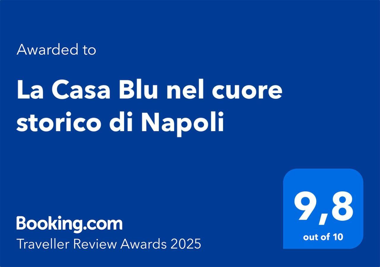 La Casa Blu Nel Cuore Storico Di Naples