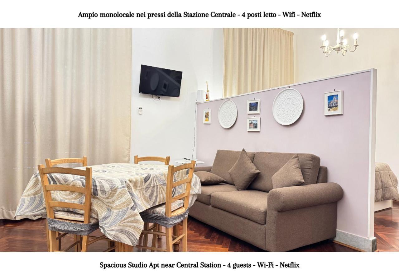 Metro Garibaldi - Loft Con Wifi E 4 Posti Letto Presso La Stazione Centrale Di Napoli Apartment *