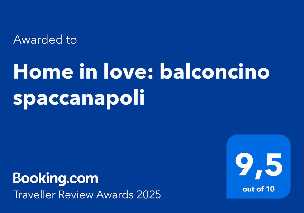 Apartment In Love: Balconcino Spaccanapoli *