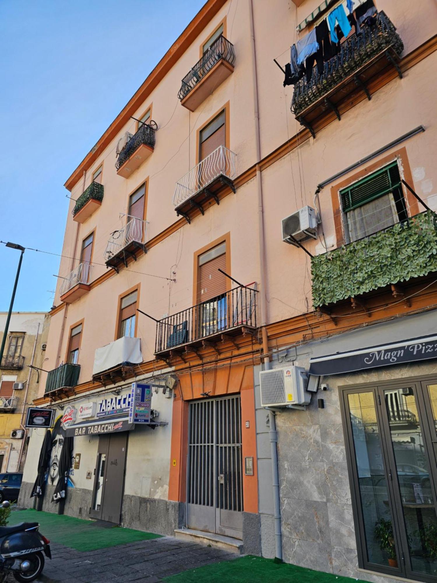 Apartment 4 Balconies At Carlo Iii & Garage Naples